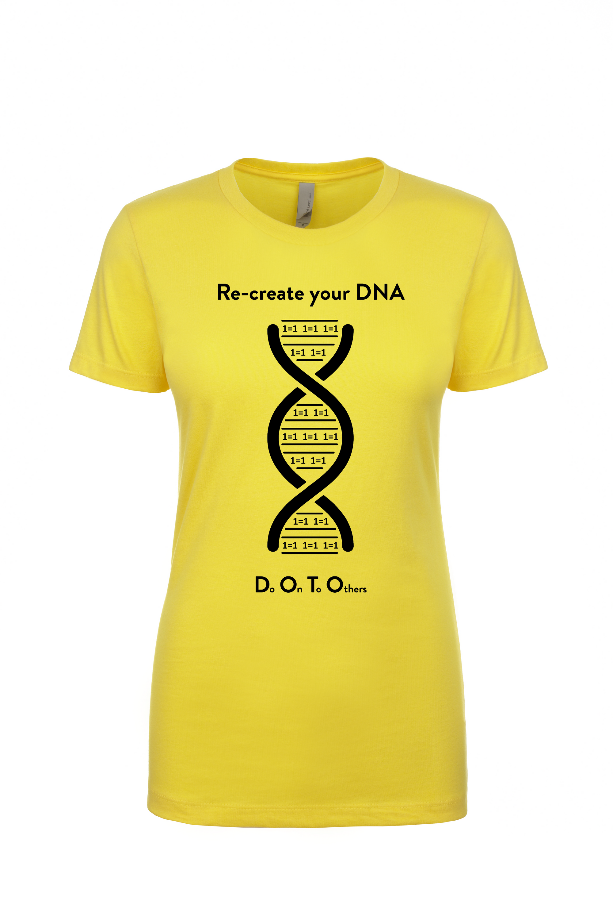 Women's Perfect Tee - DNA - Yellow