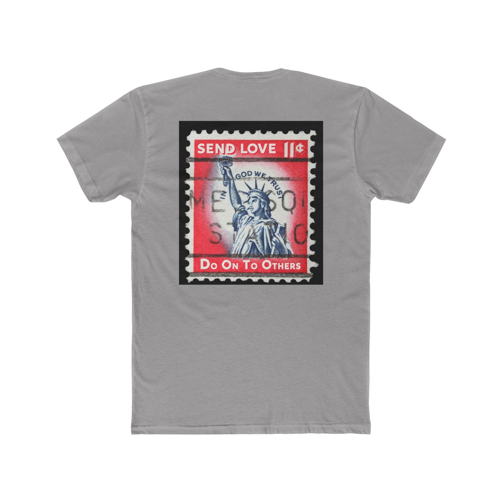 Men's - Send Love -  Cotton Crew Tee