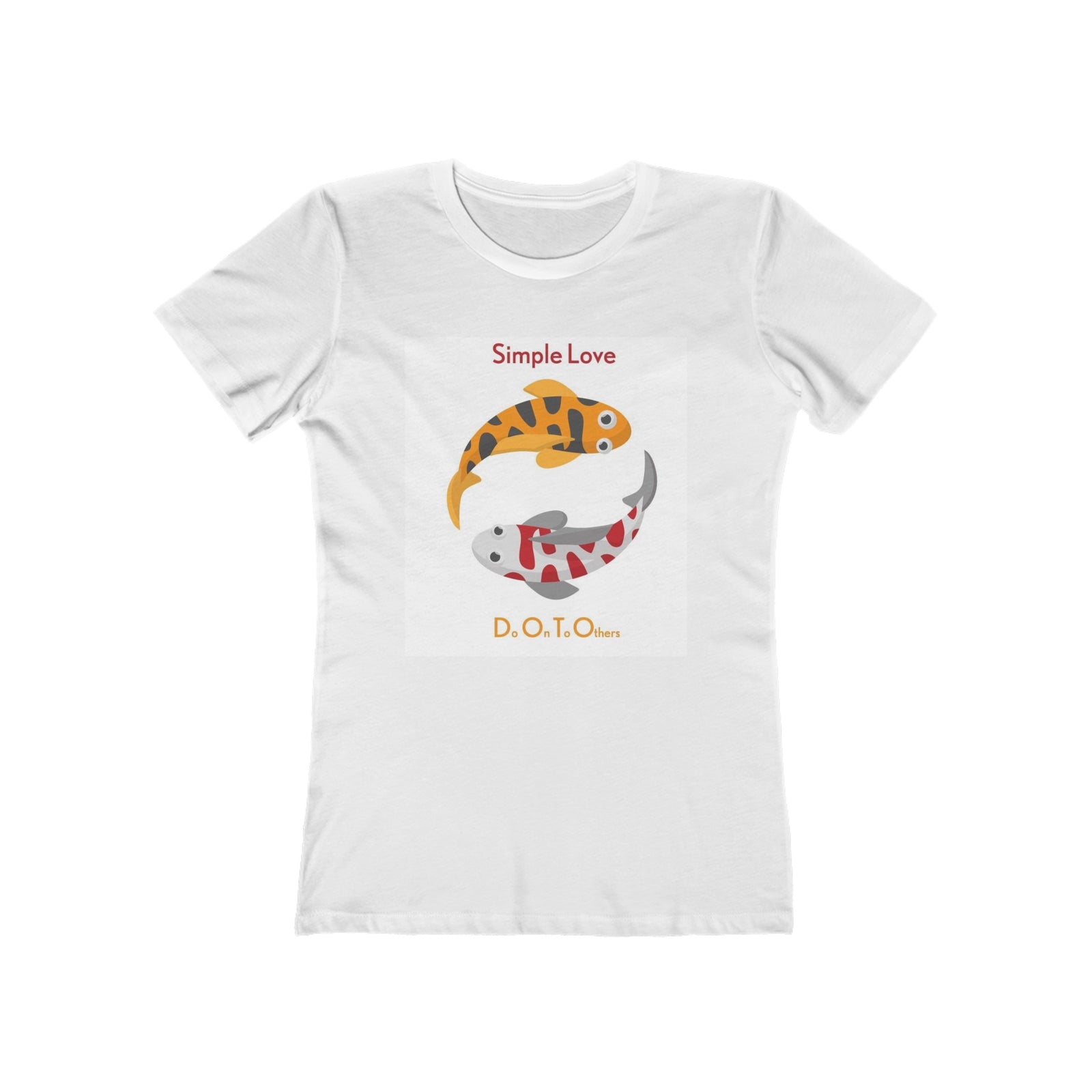 Simple Love  Tee for Women
