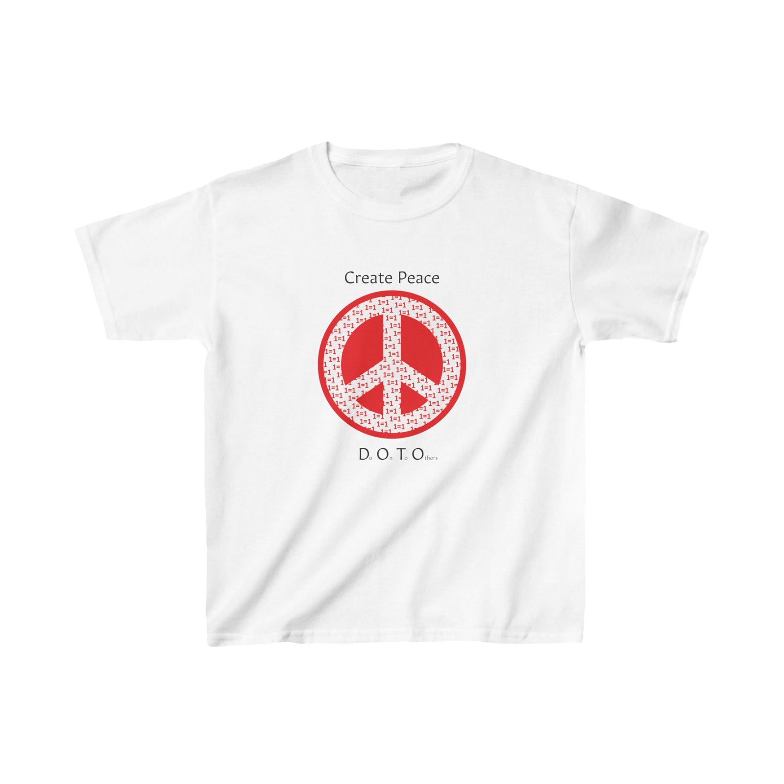 Kids Create Peace - Soft Cotton Tee