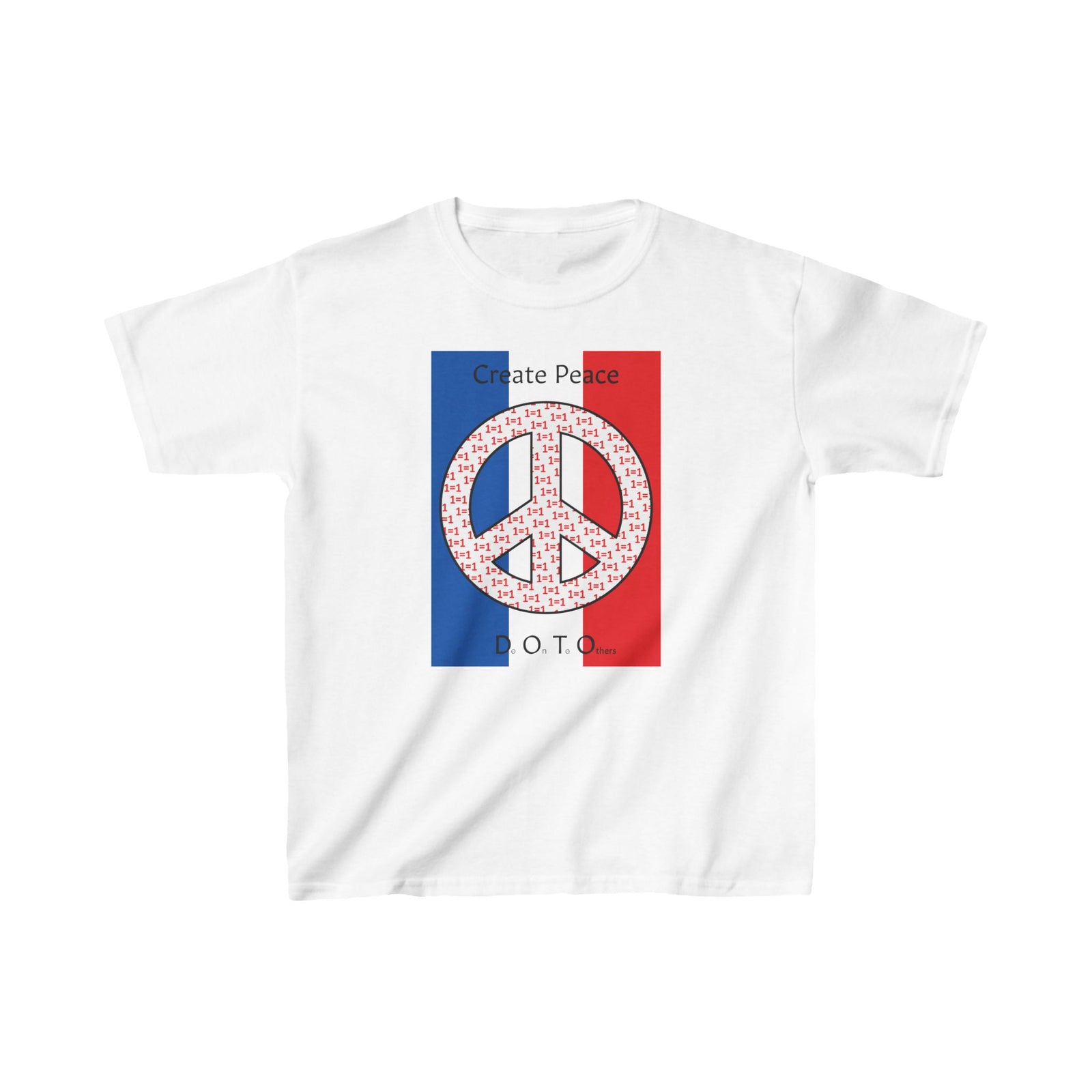 Kids Create Peace - Soft Cotton Tee